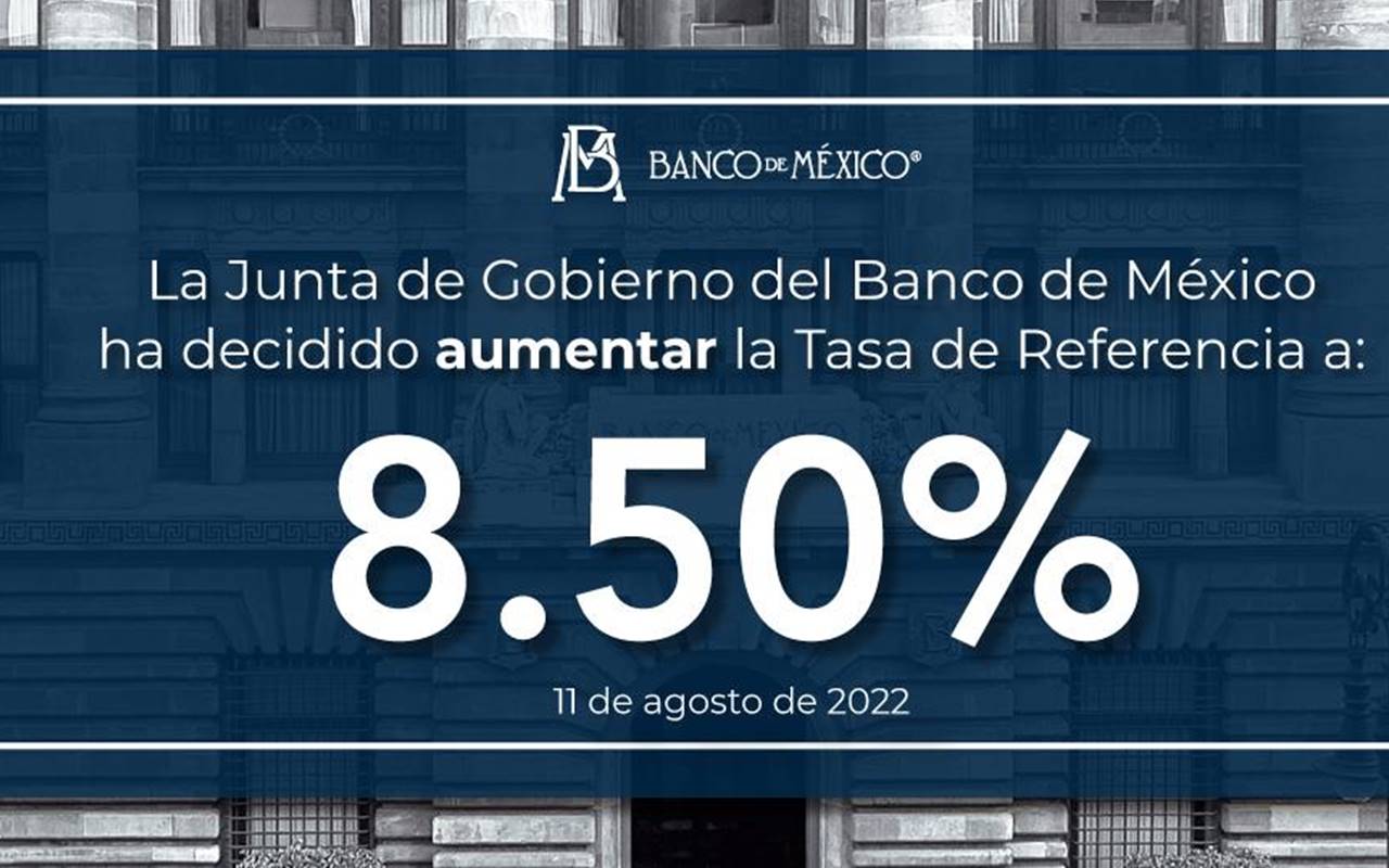 Banxico sube tasa de interés a nivel histórico Contacto