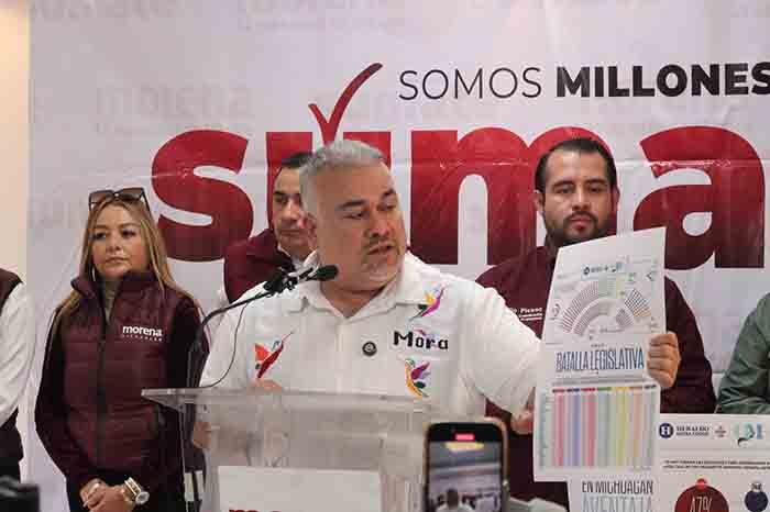 Encuesta Revela Morena Toma la Delantera en Michoacan Segun Lider