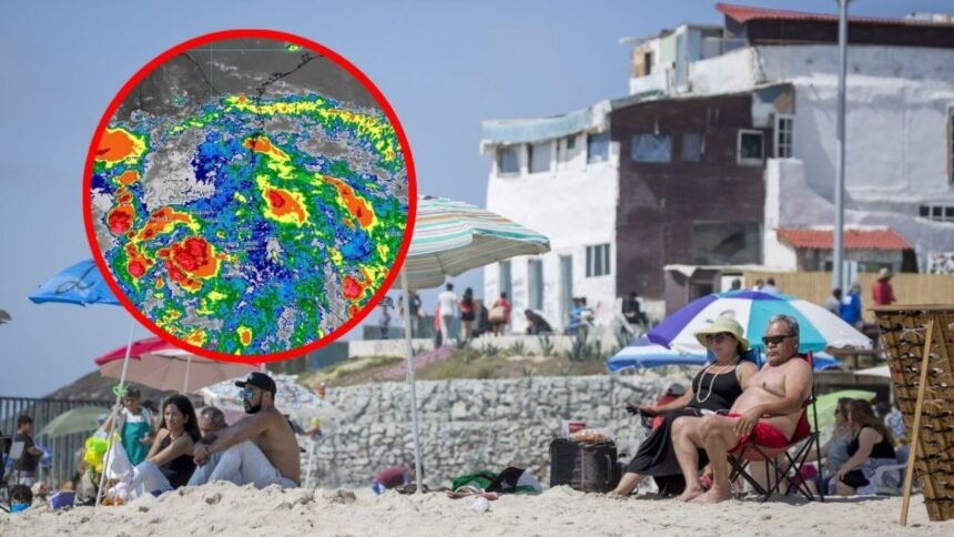 Erick se convierte en baja presion remanente pero mantiene lluvias