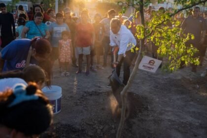 Escobedo impulsa la Transformacion Verde con la plantacion de mas