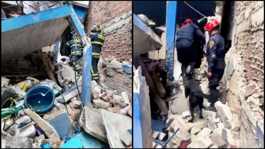 Explosion en vivienda de la GAM causa seis heridos por