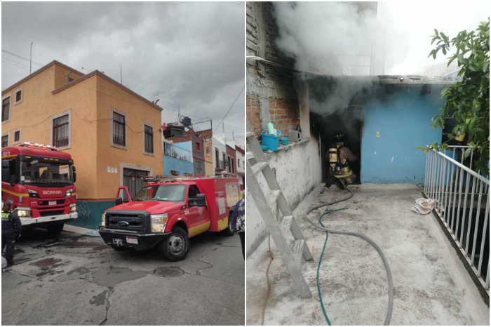 Incendio Devastador en Residencia de la Colonia Centro de Morelia