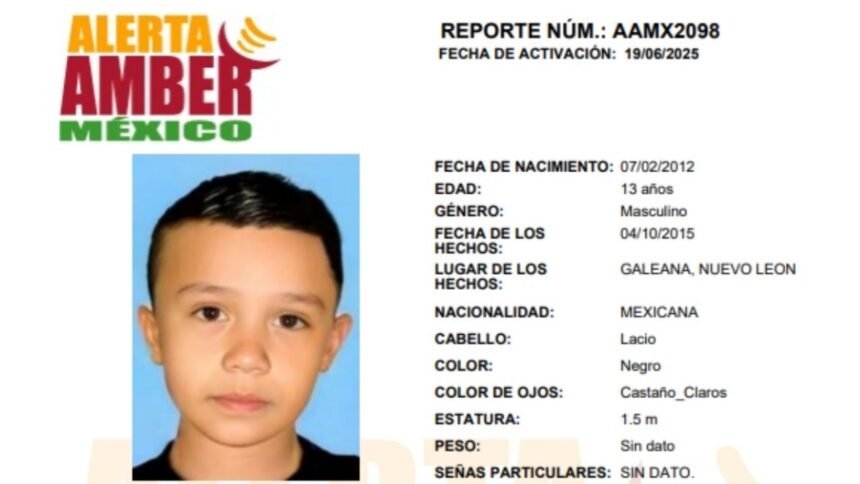 Investigan la desaparicion de Jonathan Gael Cardona menor reportado en