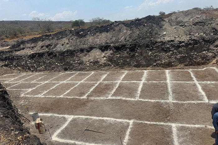 Progreso significativo en la edificacion del moderno panteon municipal ¿que