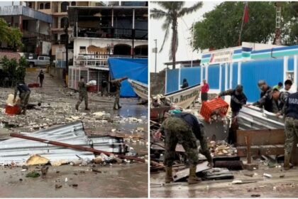 Puerto Escondido en la penumbra devastacion y caos tras el