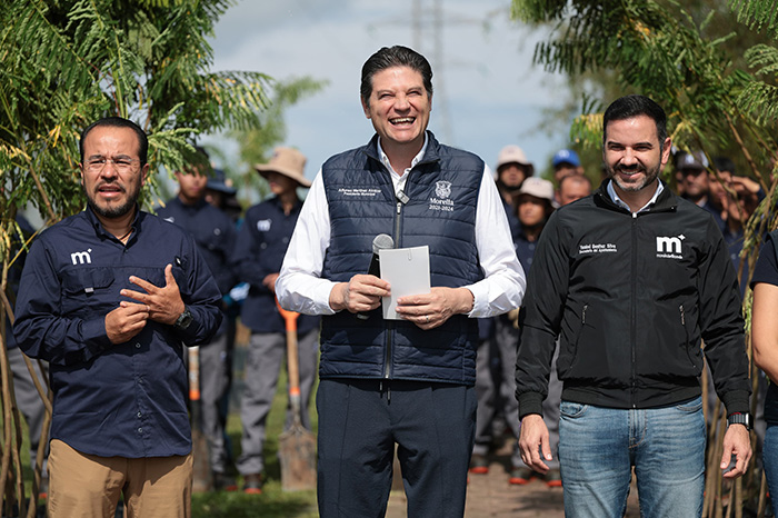 Alfonso Martinez Inicia una Impactante Jornada de Reforestacion Urbana con