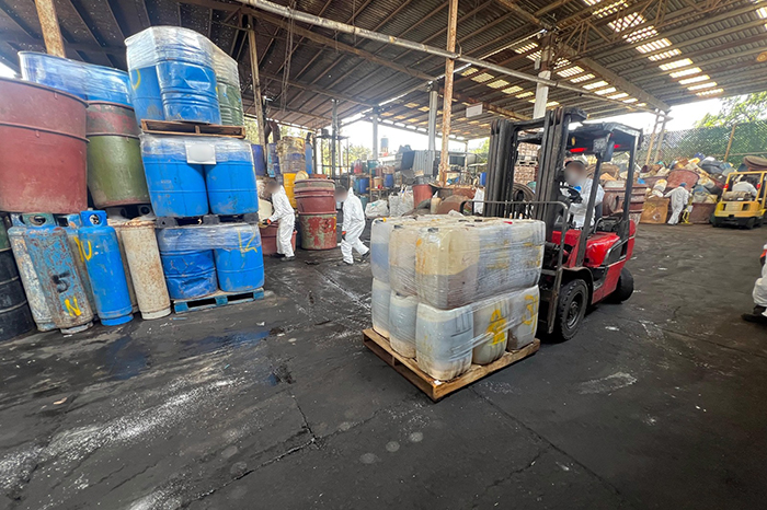 fgr desmantela red de drogas sinteticas mas de siete toneladas