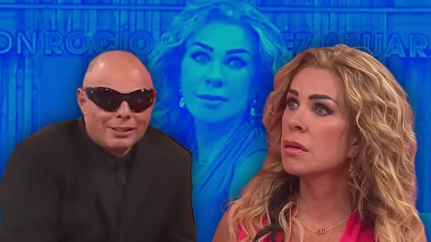 Rocío Sánchez Azuara muestra incomodidad tras cuestionamiento a Claudio Yarto en directo