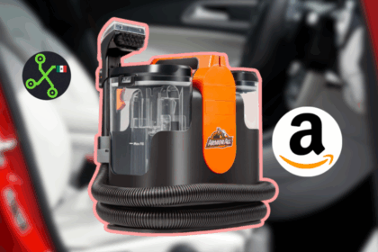 Aspiradora de tapicería disponible por menos de 1,599 pesos para limpieza de autos