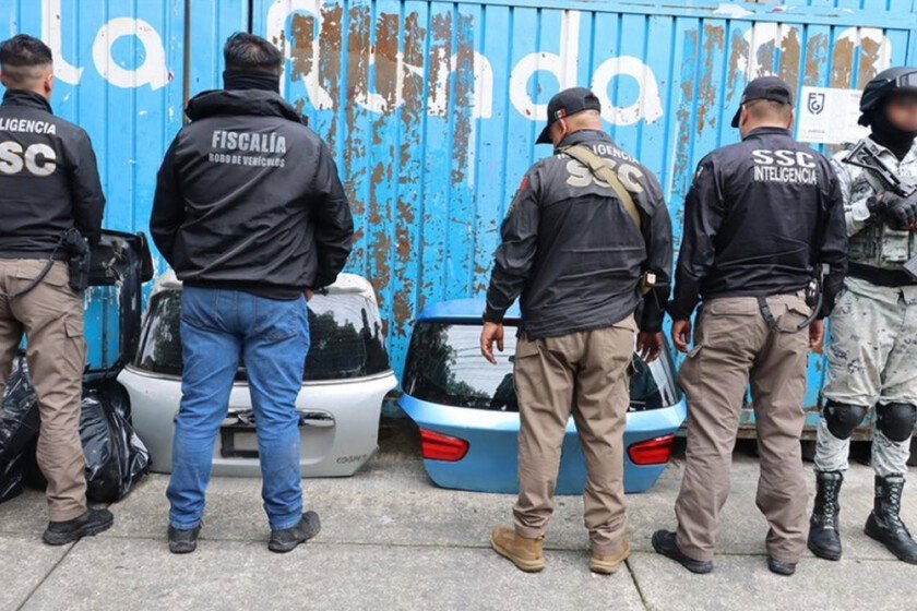 CDMX y Estado de México aseguran más de 11 mil toneladas de autopartes robadas en operativo Fortaleza
