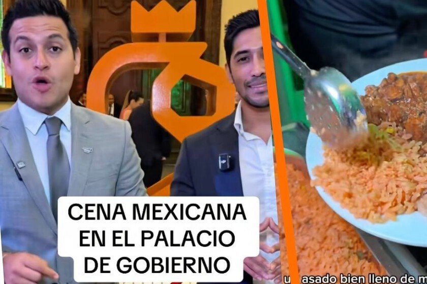 Celebración del 15 de septiembre en el Palacio de Gobierno de Nuevo León