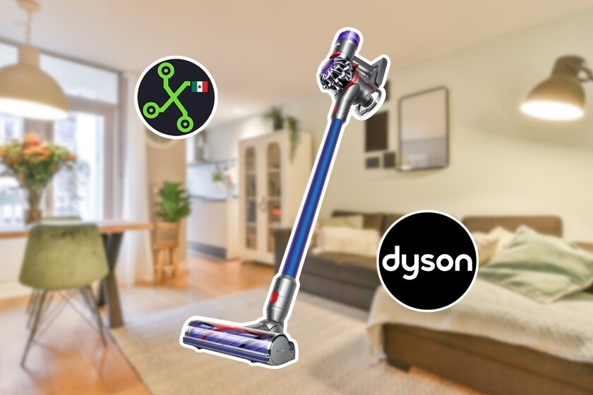 Dyson ofrece descuento de 4,000 pesos en aspiradora inalámbrica con financiación a 24 meses