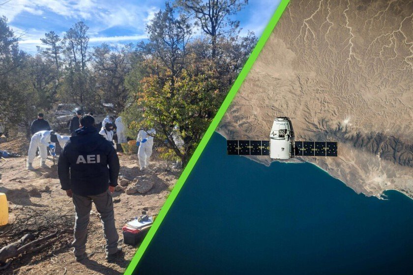 Fosas ocultas en México detectadas desde el cielo por satélites especializados