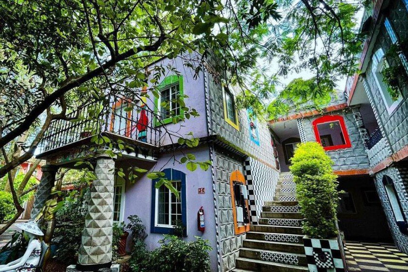 Hotel surrealista en Morelos, a dos horas de la Ciudad de México