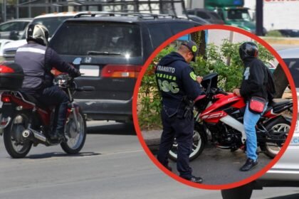 Motos en CDMX solo pueden circular entre autos bajo condiciones específicas