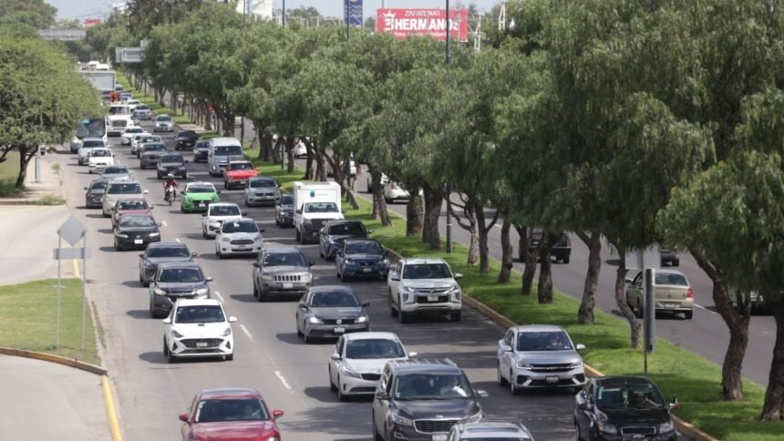 trafico en leon retrasa a ciudadanos con un promedio de