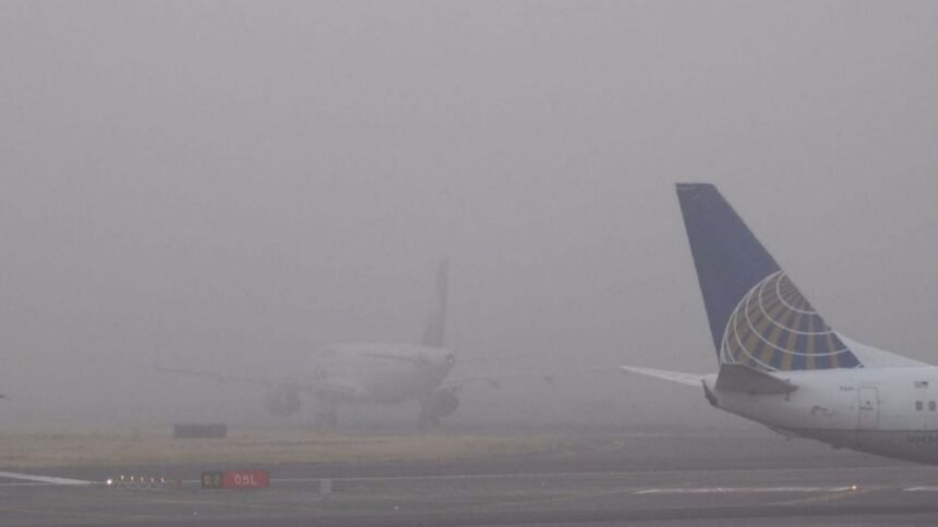 afectaciones en despegues y aterrizajes del aicm debido a banco