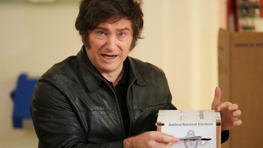 argentinos ratifican apoyo al partido de javier milei en elecciones