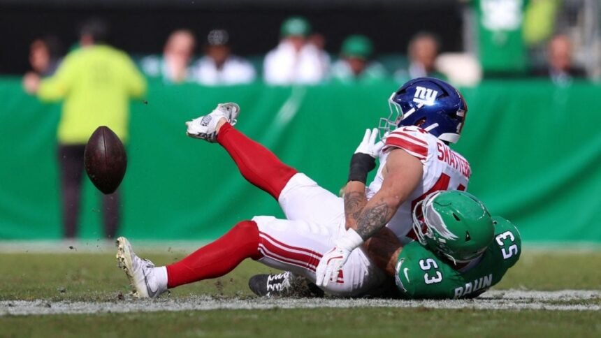 cam skattebo corredor de giants sufre fractura de tobillo durante