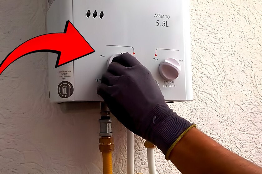 Causas del apagado del boiler de paso al intentar regular con agua fría