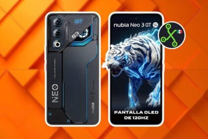 Celular para gaming con pantalla de alta velocidad y sistema de enfriamiento eficiente