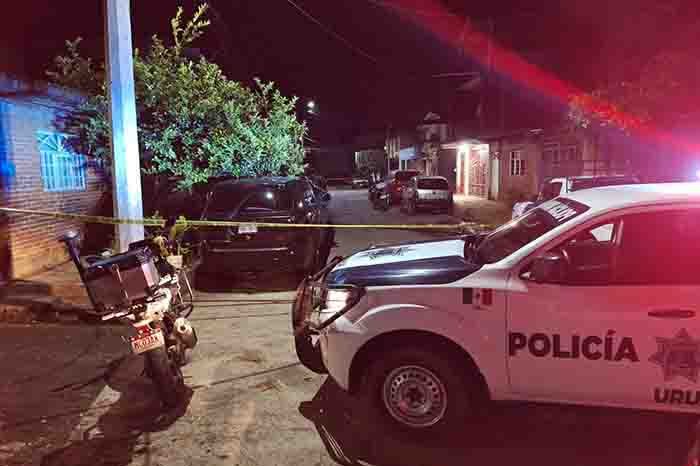 delincuentes balean a dos hombres en uruapan un muerto y