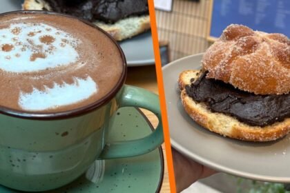 Descubren un pan de muerto relleno de crema de mandarina en acogedora terraza de CDMX