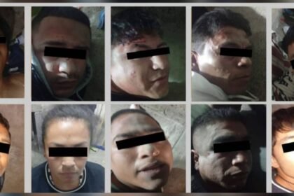 detencion de 10 personas en edomex por robo de vehiculos