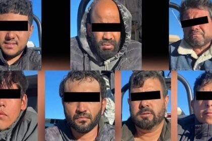 detencion de siete sujetos en tecate con nueve armas de