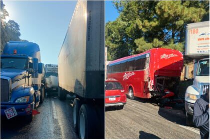 dos accidentes vehiculares ocurren en la mexico guadalajara