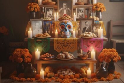 El significado de los colores en el altar de muertos
