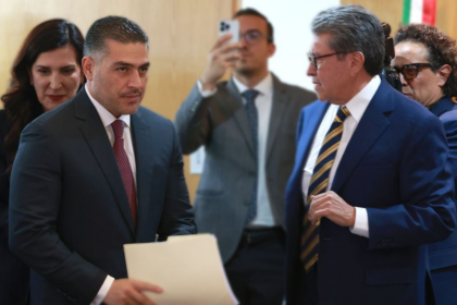 garcia harfuch y titular de defensa viajan a michoacan para