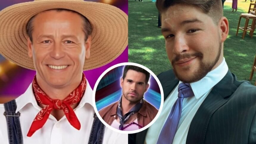 Hijo de Alfredo Adame provoca controversia al apoyar a Eleazar Gómez en La Granja VIP