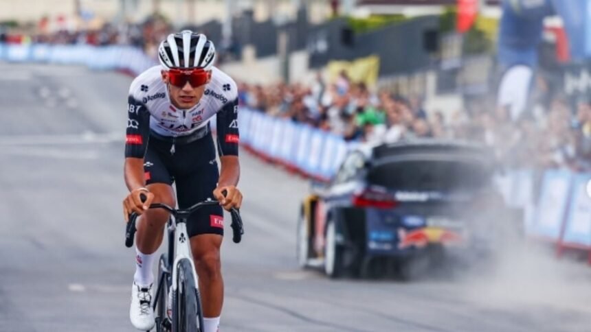 isaac del toro triunfa en carreras de exhibicion en andorra