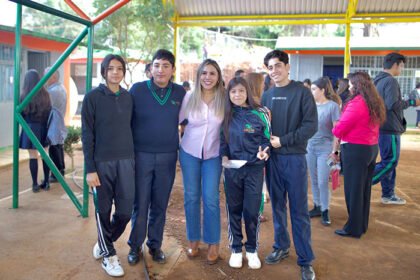 la presidenta dayana perez mendoza promueve mejoras en la educacion