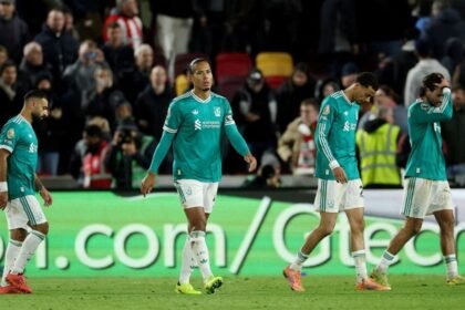 liverpool sufre cuarta derrota consecutiva en la premier league y