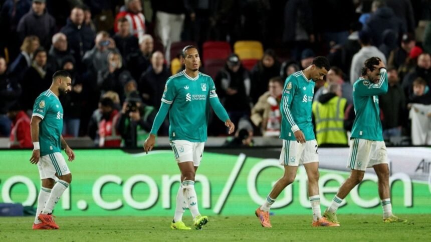 liverpool sufre cuarta derrota consecutiva en la premier league y