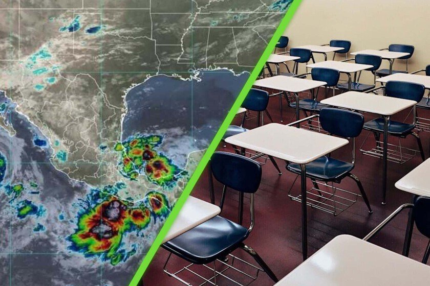 Lluvias generan alertas y suspensión de clases en diversos estados