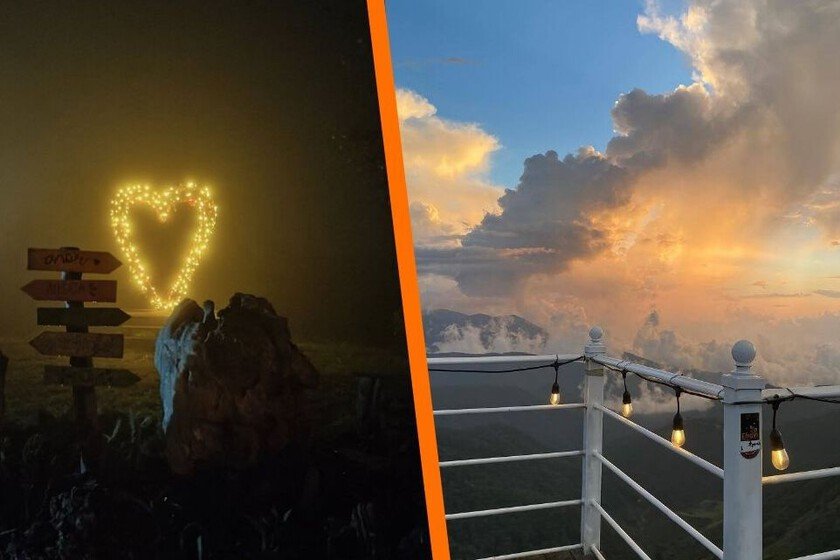 Observa las nubes desde lo alto y disfruta los atardeceres de noviembre