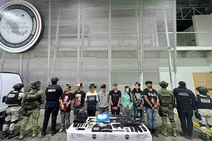 persecucion y enfrentamiento en puruandiro resultan en ocho detenidos y