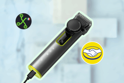 Rasuradora impermeable con múltiples accesorios disponible por 377 pesos en Mercado Libre