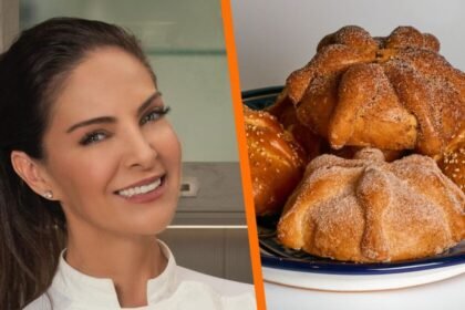 Receta y consejos de Paulina Abascal para preparar pan de muerto de cempasúchil