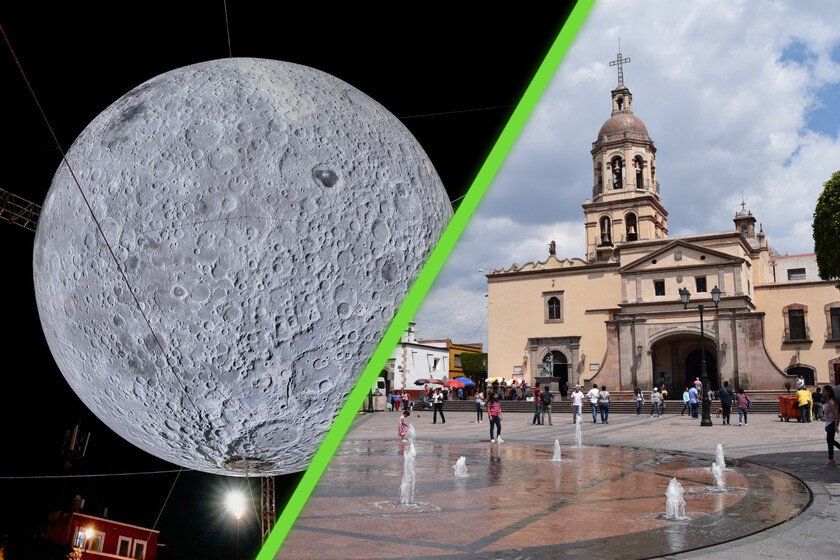 Réplica de 7 metros creada con medio millón de fotos de la NASA se exhibe gratis