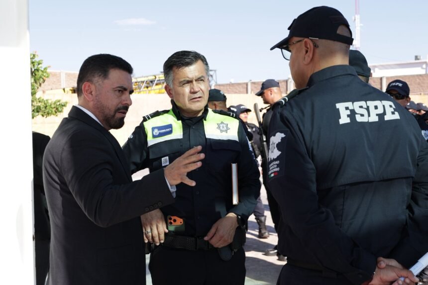 secretaria de seguridad y paz informa sobre relevo en la