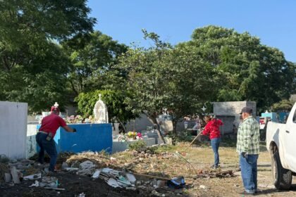 ssg refuerza acciones en panteones para prevenir riesgos sanitarios