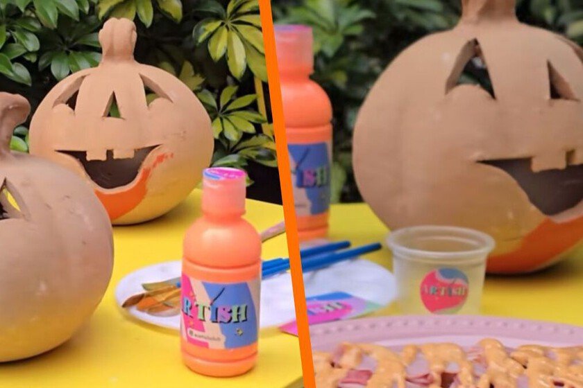 The Artish Club ofrece decoración de calabazas de barro para Halloween: costos y ubicación