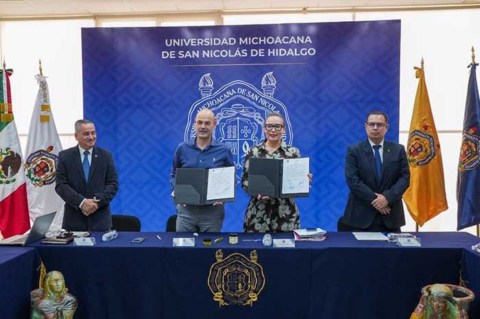 umsnh promueve politica de vinculacion y cooperacion global con firma