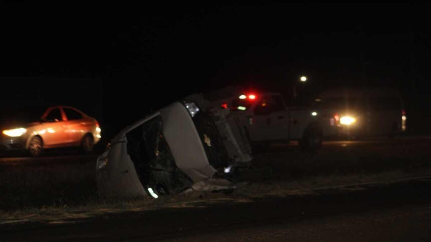 accidentes en libramiento norte de irapuato resultan en dos personas