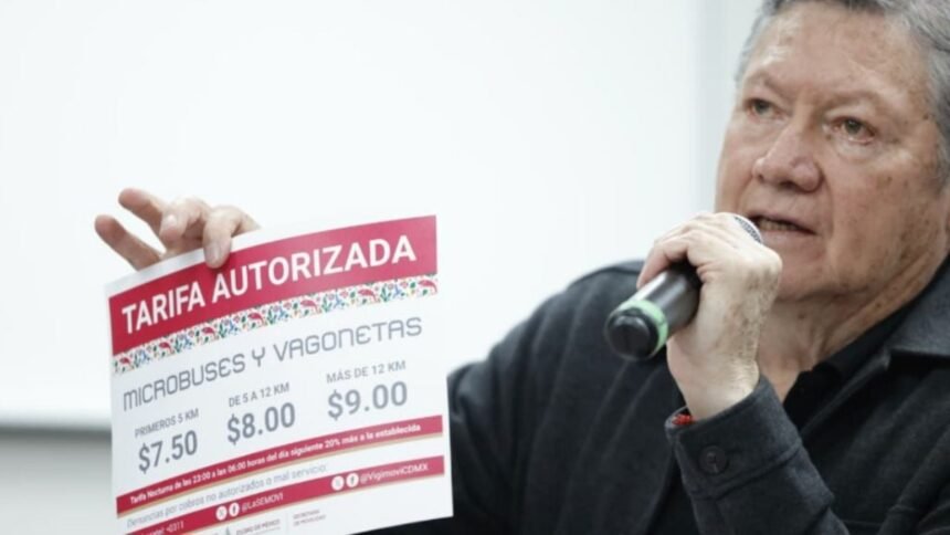 ajuste de tarifa en el transporte publico de la cdmx