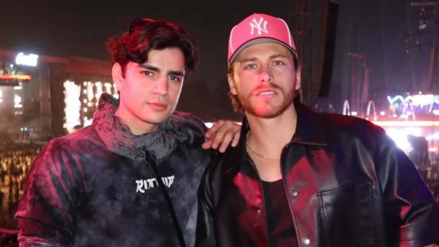 Aldo de Nigris y Aarón Mercury se reencuentran sin camiseta en un evento reciente